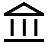 Symbol für öffentliche Einrichtungen im Facility Management