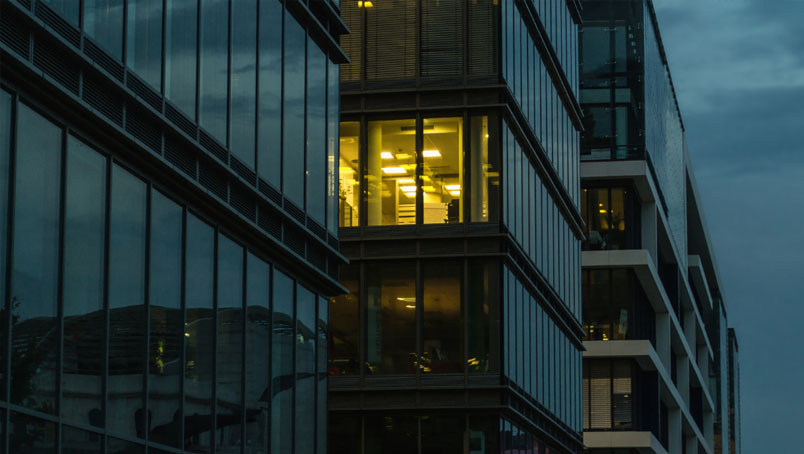 Deutsches Bürogebäude